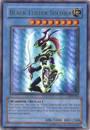 Black Luster Soldier | Starter Deck: Yugi Evolution | SYE-024 | Ultra Rare