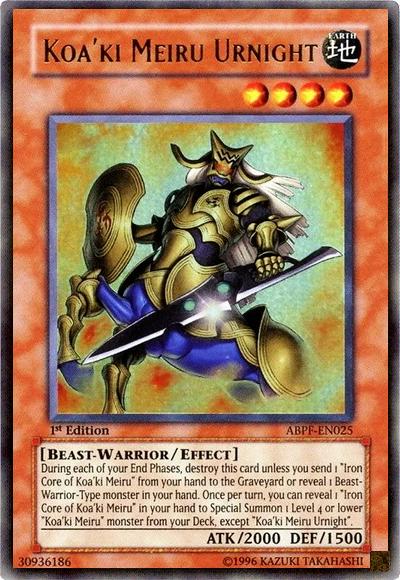 Koa'ki Meiru Urnight | Absolute Powerforce | ABPF-EN025 | Ultra Rare | 1st