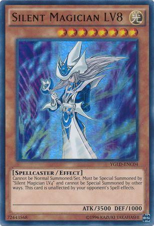 Silent Magician LV8 | Yugi's Legendary Decks | YGLD-ENC04 | Ultra Rare