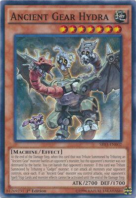 Ancient Gear Hydra | Machine Reactor Structure Deck | SR03-EN002 | Super Rare