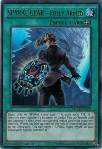 SPYRAL GEAR - Fully Armed | Maximum Crisis | MACR-EN088 | Ultra Rare | 1st