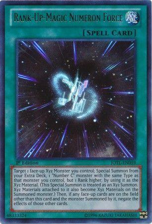 Rank-Up-Magic Numeron Force | Judgment of the Light | JOTL-EN059 | Ultra Rare | 1st