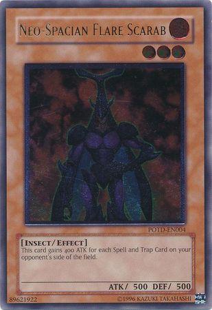 Neo-Spacian Flare Scarab | Power of the Duelist | POTD-EN004 | Ultimate Rare