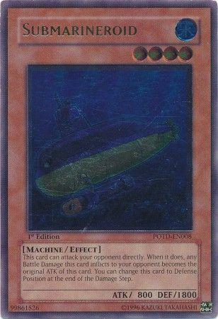 Submarineroid | Power of the Duelist | POTD-EN008 | Ultimate Rare | 1st