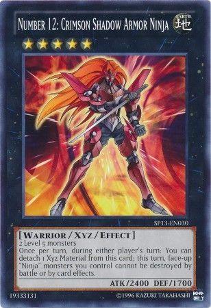 Number 12: Crimson Shadow Armor Ninja | Star Pack 2013 | SP13-EN030 | Common