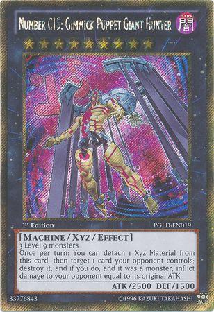 Number C15: Gimmick Puppet Giant Hunter | Premium Gold | PGLD-EN019 | Gold Secret Rare | 1st