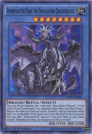 Amorphactor Pain, the Imagination Dracoverlord | Shining Victories | SHVI-EN044 | Super Rare | 1st