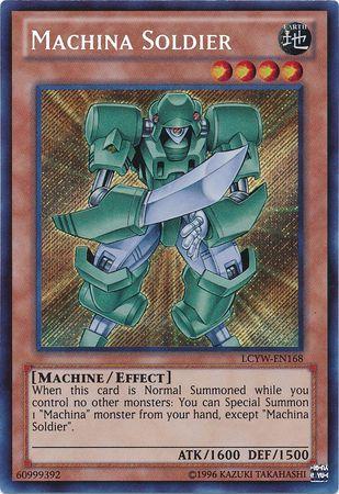 Machina Soldier | Legendary Collection 3: Yugi's World Mega Pack | LCYW-EN168 | Secret Rare