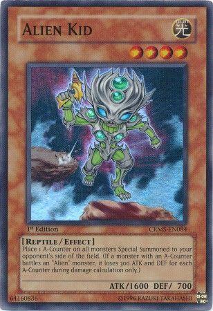 Alien Kid | Crimson Crisis | CRMS-EN084 | Super Rare | 1st