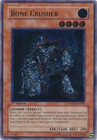 Bone Crusher | Crimson Crisis | CRMS-EN083 | Ultimate Rare | 1st