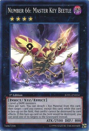 Number 66: Master Key Beetle | Judgment of the Light | JOTL-EN054 | Super Rare | 1st