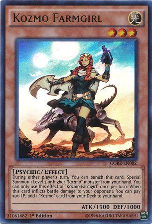 Kozmo Farmgirl | Clash of Rebellions | CORE-EN082 | Ultra Rare | 1st