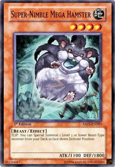 Super-Nimble Mega Hamster | Absolute Powerforce | ABPF-EN083 | Super Rare | 1st