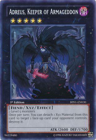 Adreus, Keeper of Armageddon | Battle Pack: Epic Dawn | BP01-EN030 | Rare | 1st