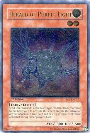 Herald of Purple Light | Enemy of Justice | EOJ-EN019 | Ultimate Rare | 1st
