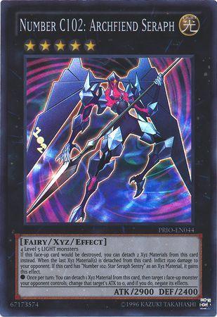 Number C102: Archfiend Seraph | Primal Origin | PRIO-EN044 | Super Rare