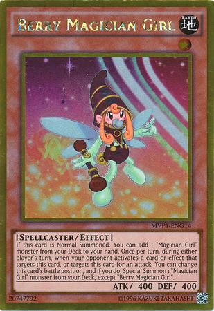 Berry Magician Girl | Yu-Gi-Oh! The Dark Side of Dimensions Movie Pack | MVP1-ENG14 | Gold Rare