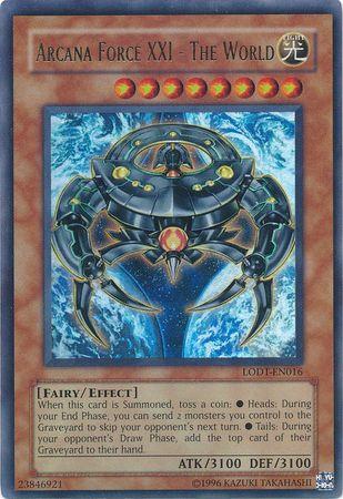 Arcana Force XXI - The World | Light of Destruction | LODT-EN016 | Ultra Rare