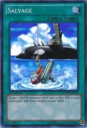 Salvage | Legendary Collection 3: Yugi's World Mega Pack | LCYW-EN276 | Super Rare | 1st