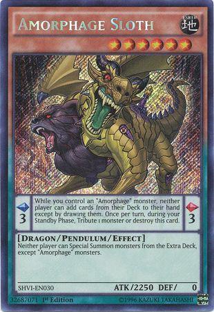 Amorphage Sloth | Shining Victories | SHVI-EN030 | Secret Rare | 1st