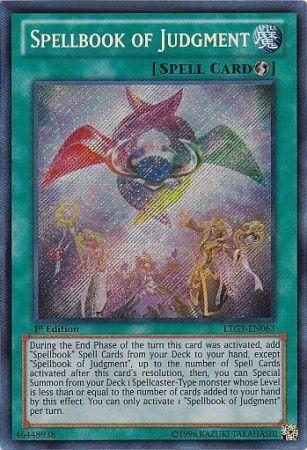 Spellbook of Judgment | Lord of the Tachyon Galaxy | LTGY-EN063 | Secret Rare | 1st