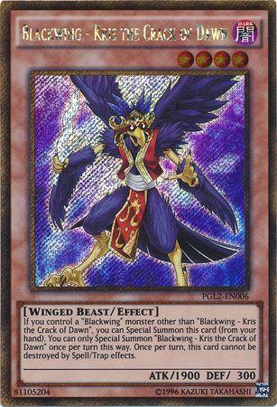 Blackwing - Kris the Crack of Dawn | Premium Gold: Return of the Bling | PGL2-EN006 | Gold Secret Rare