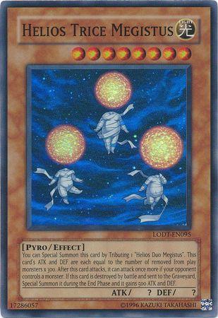 Helios Trice Megistus | Light of Destruction | LODT-EN095 | Super Rare