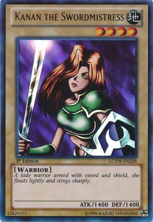 Kanan the Swordmistress | Legendary Collection 3: Yugi's World Mega Pack | LCYW-EN228 | Ultra Rare | 1st