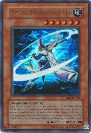 Mystic Swordsman LV6 | Rise of Destiny | RDS-EN008 | Ultra Rare Ultimate Rare