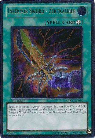 Inzektor Sword - Zektkaliber | Order of Chaos | ORCS-EN054 | Ultimate Rare | 1st
