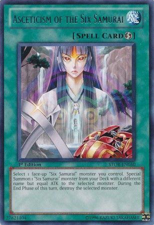 Asceticism of the Six Samurai | Storm of Ragnarok | STOR-EN050 | Rare | 1st