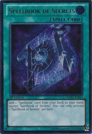 Spellbook of Secrets | Return of the Duelist | REDU-EN057 | Ultimate Rare | 1st