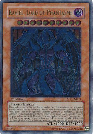 Raviel, Lord of Phantasms | Shadow of Infinity | SOI-EN003 | Ultimate Rare | 1st