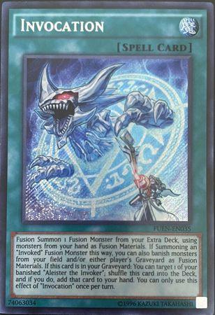 Invocation | Fusion Enforcers | FUEN-EN035 | Secret Rare