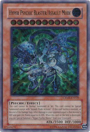 Hyper Psychic Blaster/Assault Mode | Crimson Crisis | CRMS-EN020 | Ultimate Rare