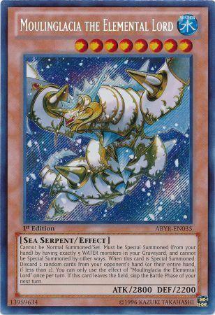 Moulinglacia the Elemental Lord | Abyss Rising | ABYR-EN035 | Secret Rare | 1st
