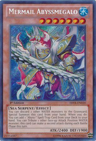 Mermail Abyssmegalo | Abyss Rising | ABYR-EN020 | Secret Rare | 1st