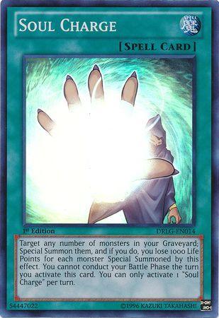 Soul Charge | Dragons of Legend | DRLG-EN014 | Super Rare | 1st