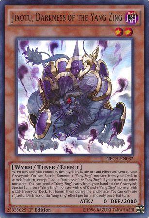 Jiaotu, Darkness of the Yang Zing | The New Challengers | NECH-EN032 | Ultra Rare | 1st