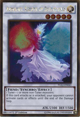 Armades, Keeper of Boundaries | Premium Gold: Return of the Bling | PGL2-EN043 | Gold Rare | 1st