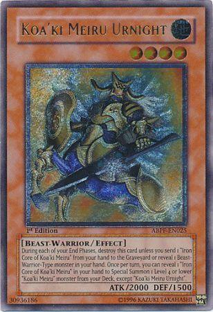 Koa'ki Meiru Urnight | Absolute Powerforce | ABPF-EN025 | Ultimate Rare | 1st