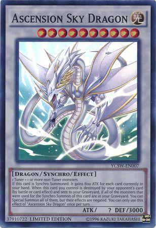 Ascension Sky Dragon | Yu-Gi-Oh! Championship Series 2014 Prize Card | YCSW-EN007 | Super Rare