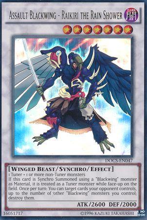 Assault Blackwing - Raikiri the Rain Shower | Dimension of Chaos | DOCS-EN047 | Ultimate Rare