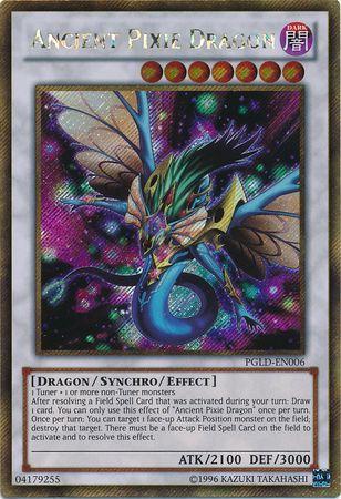 Ancient Pixie Dragon | Premium Gold | PGLD-EN006 | Gold Secret Rare