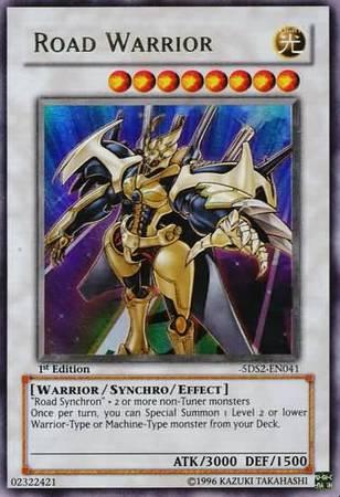 Road Warrior | Starter Deck: Yu-Gi-Oh! 5D's 2009 | 5DS2-EN041 | Ultra Rare | 1st