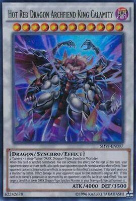 Hot Red Dragon Archfiend King Calamity | Shining Victories | SHVI-EN097 | Ultra Rare