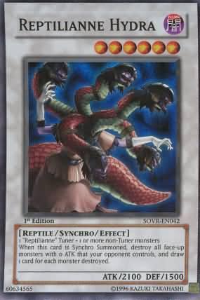 Reptilianne Hydra | Stardust Overdrive | SOVR-EN042 | Super Rare | 1st