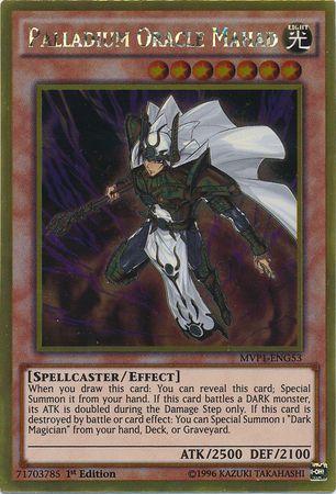 Palladium Oracle Mahad | Yu-Gi-Oh! The Dark Side of Dimensions Movie Pack | MVP1-ENG53 | Gold Rare | 1st