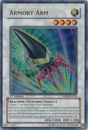 Armory Arm | Duelist Pack: Yusei | DP08-EN016 | Ultra Rare | 1st