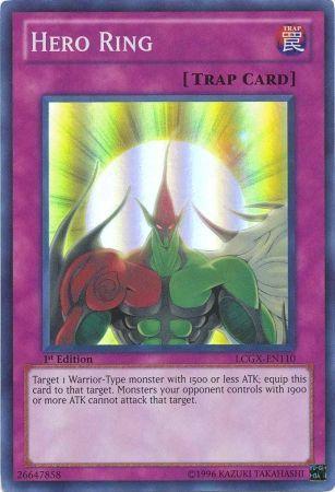Hero Ring | Legendary Collection 2: The Duel Academy Years Mega Pack | LCGX-EN110 | Super Rare | 1st